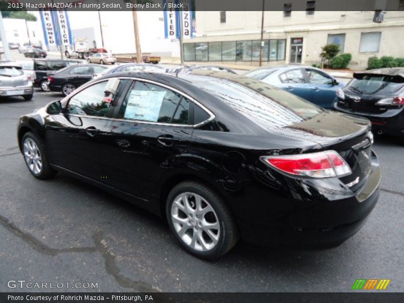 Ebony Black / Black 2013 Mazda MAZDA6 i Touring Sedan