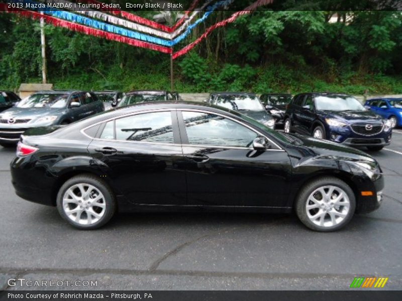 Ebony Black / Black 2013 Mazda MAZDA6 i Touring Sedan