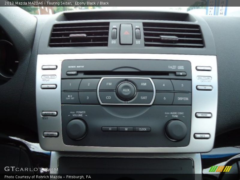 Ebony Black / Black 2013 Mazda MAZDA6 i Touring Sedan