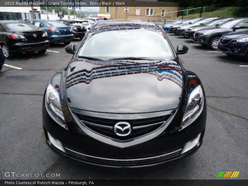 Ebony Black / Black 2013 Mazda MAZDA6 i Grand Touring Sedan