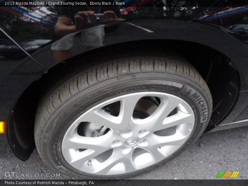 Ebony Black / Black 2013 Mazda MAZDA6 i Grand Touring Sedan