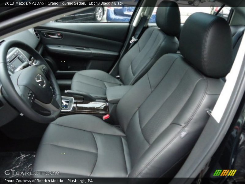  2013 MAZDA6 i Grand Touring Sedan Black Interior