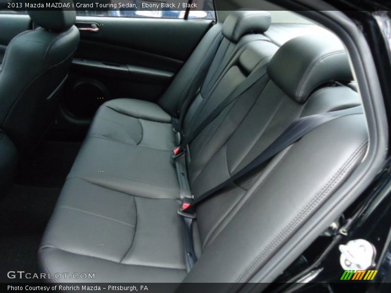  2013 MAZDA6 i Grand Touring Sedan Black Interior