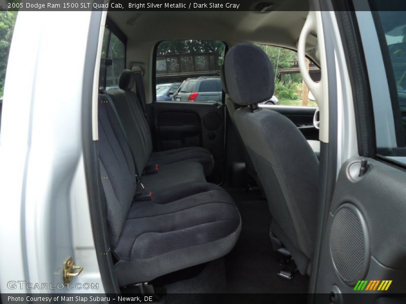 Bright Silver Metallic / Dark Slate Gray 2005 Dodge Ram 1500 SLT Quad Cab