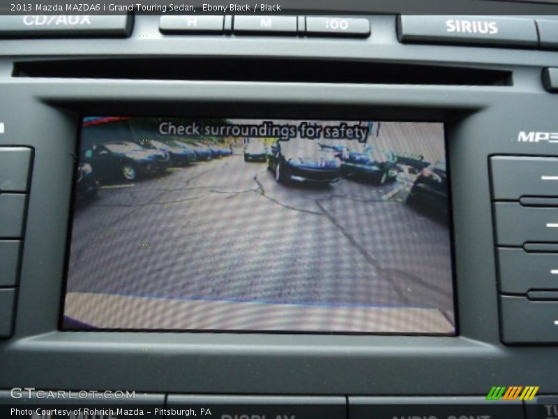 Ebony Black / Black 2013 Mazda MAZDA6 i Grand Touring Sedan