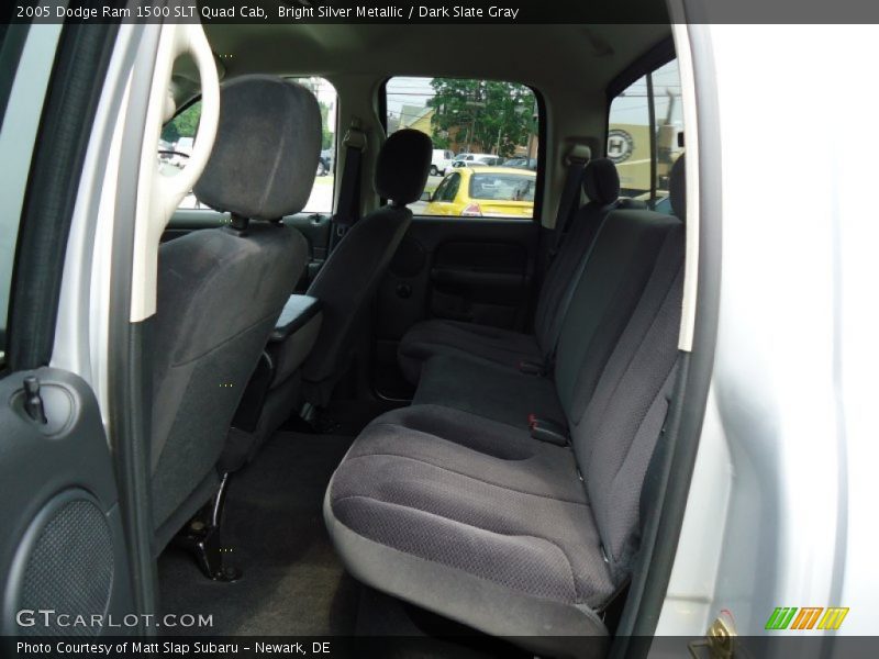 Bright Silver Metallic / Dark Slate Gray 2005 Dodge Ram 1500 SLT Quad Cab