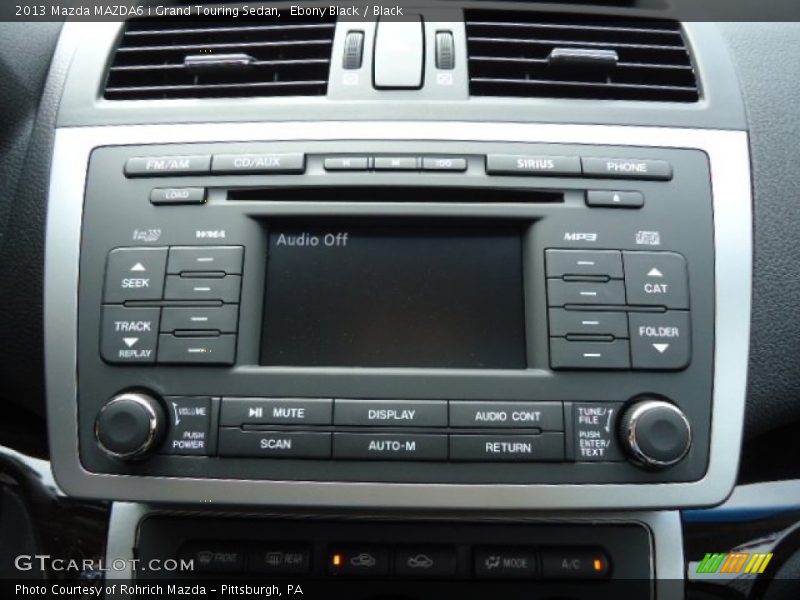 Audio System of 2013 MAZDA6 i Grand Touring Sedan