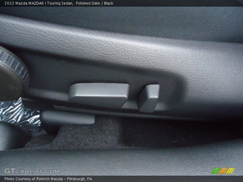 Polished Slate / Black 2013 Mazda MAZDA6 i Touring Sedan