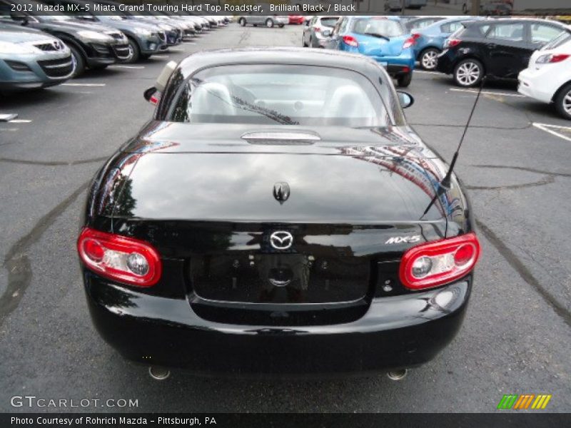 Brilliant Black / Black 2012 Mazda MX-5 Miata Grand Touring Hard Top Roadster