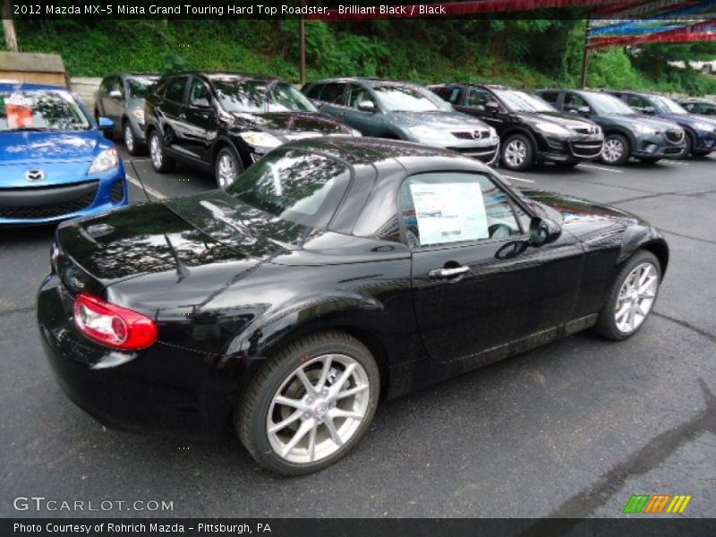  2012 MX-5 Miata Grand Touring Hard Top Roadster Brilliant Black