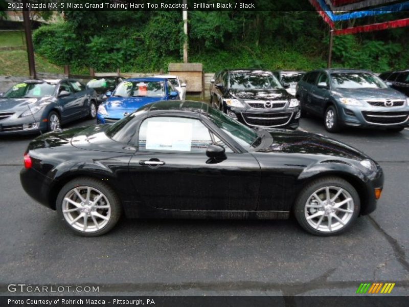  2012 MX-5 Miata Grand Touring Hard Top Roadster Brilliant Black