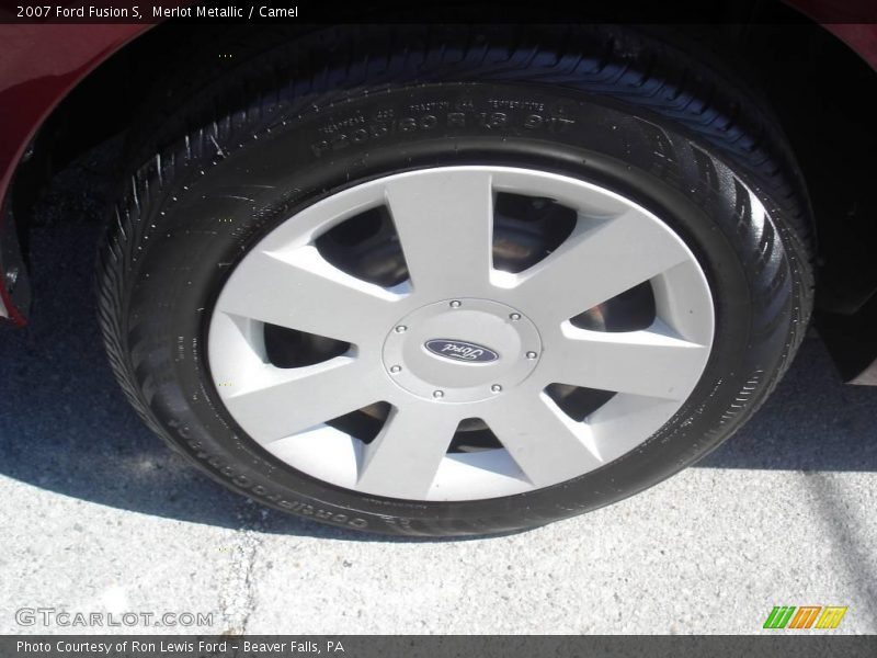 Merlot Metallic / Camel 2007 Ford Fusion S