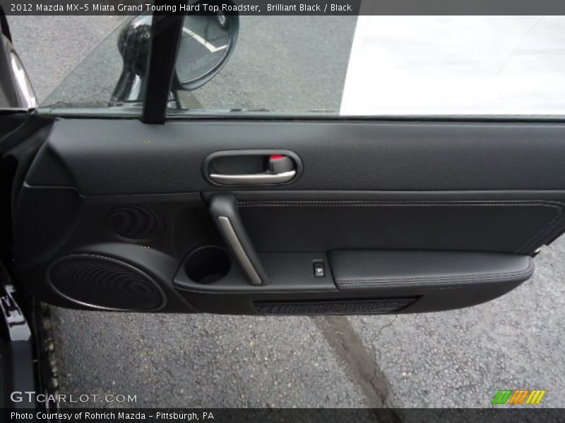 Brilliant Black / Black 2012 Mazda MX-5 Miata Grand Touring Hard Top Roadster