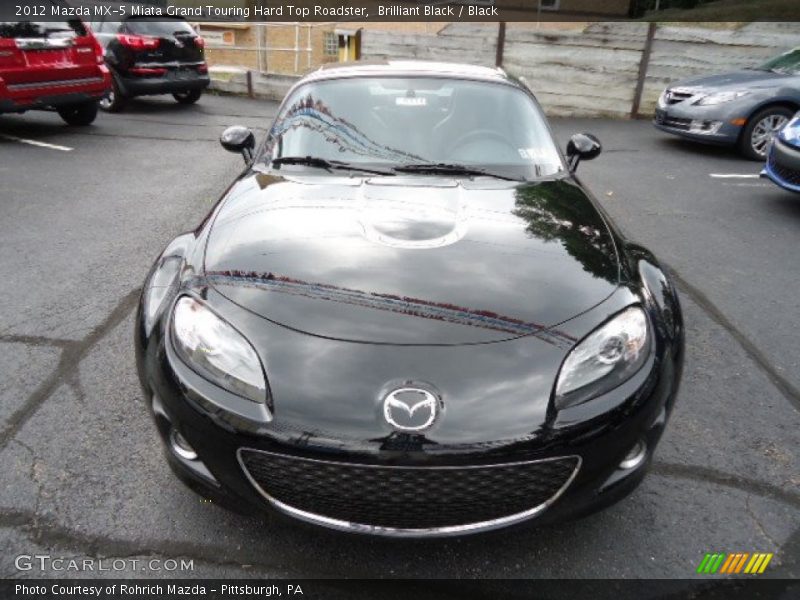  2012 MX-5 Miata Grand Touring Hard Top Roadster Brilliant Black