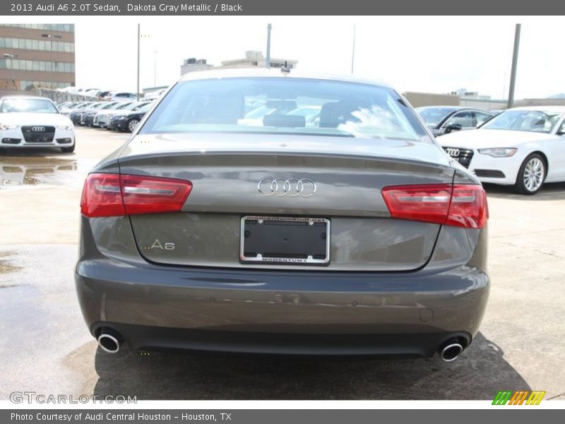 Dakota Gray Metallic / Black 2013 Audi A6 2.0T Sedan