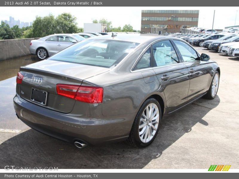 Dakota Gray Metallic / Black 2013 Audi A6 2.0T Sedan