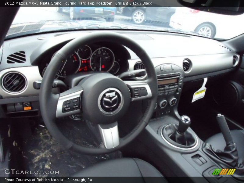 Dashboard of 2012 MX-5 Miata Grand Touring Hard Top Roadster
