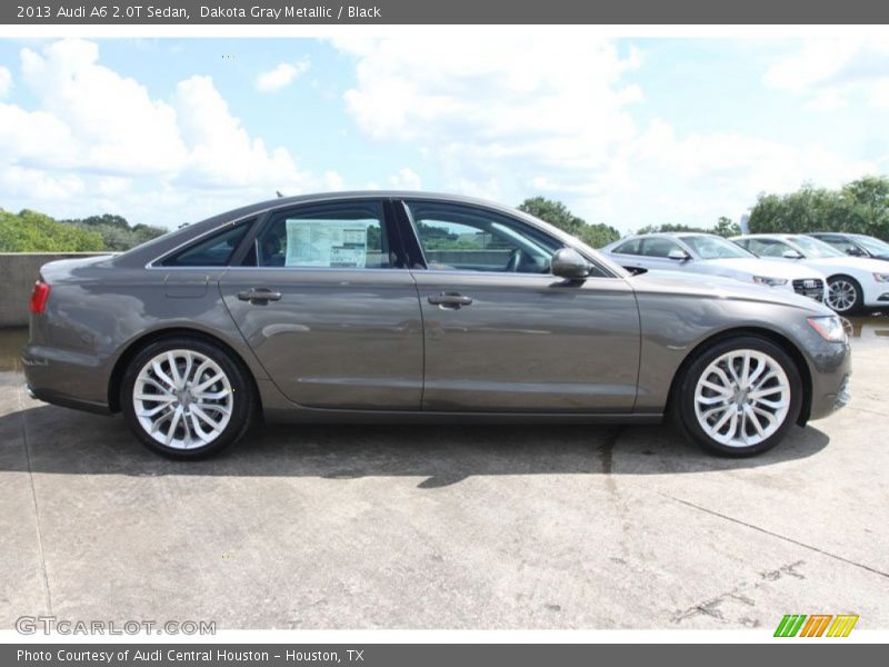 Dakota Gray Metallic / Black 2013 Audi A6 2.0T Sedan