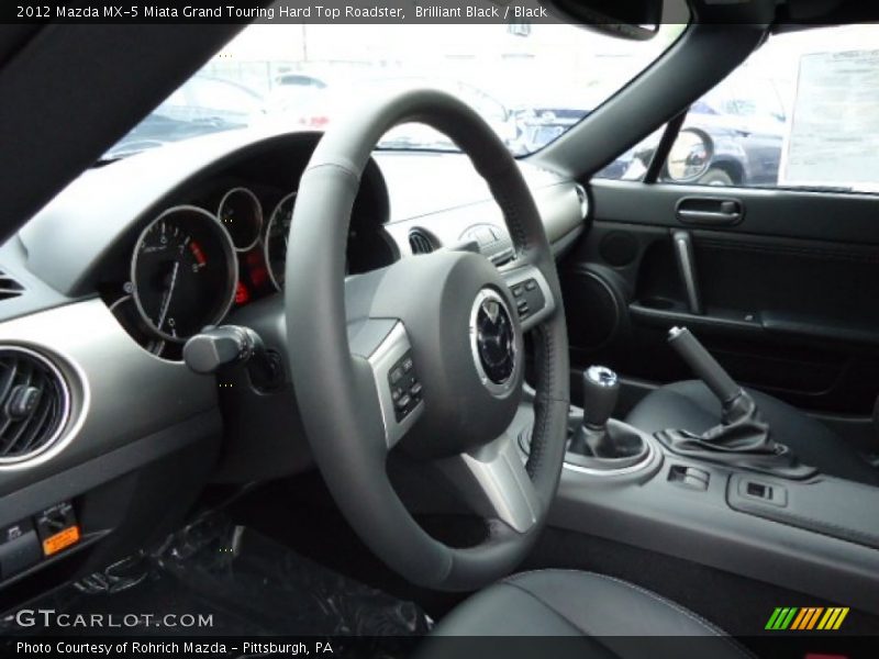  2012 MX-5 Miata Grand Touring Hard Top Roadster Steering Wheel