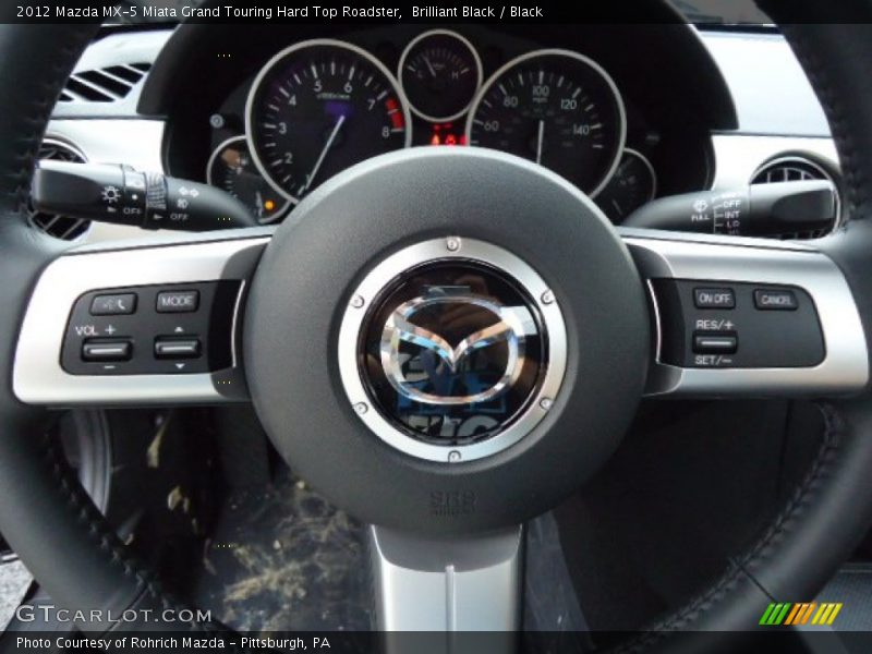  2012 MX-5 Miata Grand Touring Hard Top Roadster Steering Wheel