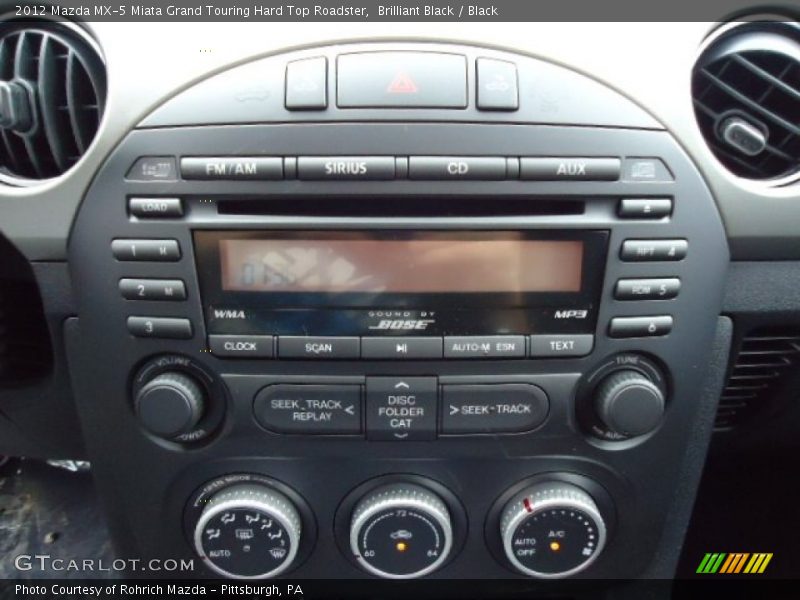 Controls of 2012 MX-5 Miata Grand Touring Hard Top Roadster