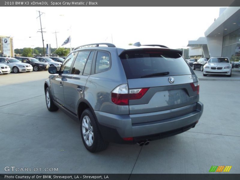 Space Gray Metallic / Black 2010 BMW X3 xDrive30i