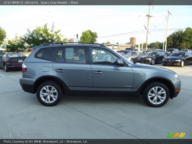 Space Gray Metallic / Black 2010 BMW X3 xDrive30i
