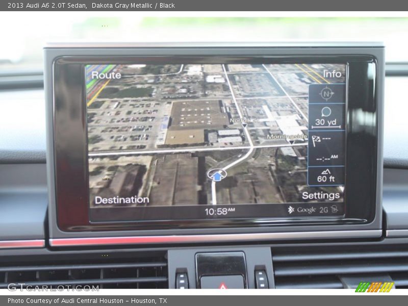 Navigation of 2013 A6 2.0T Sedan