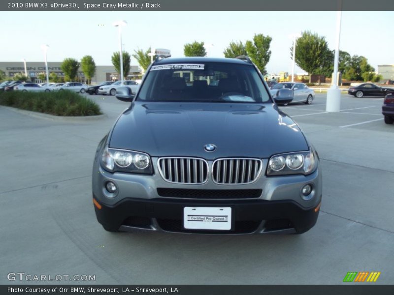 Space Gray Metallic / Black 2010 BMW X3 xDrive30i
