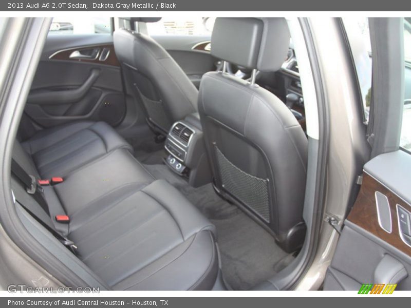 Dakota Gray Metallic / Black 2013 Audi A6 2.0T Sedan