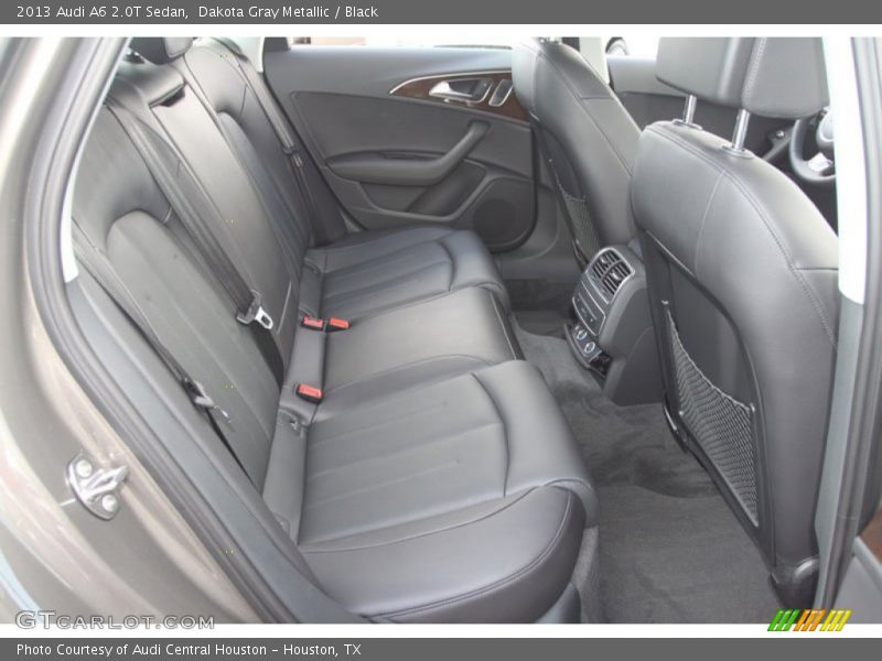 Rear Seat of 2013 A6 2.0T Sedan