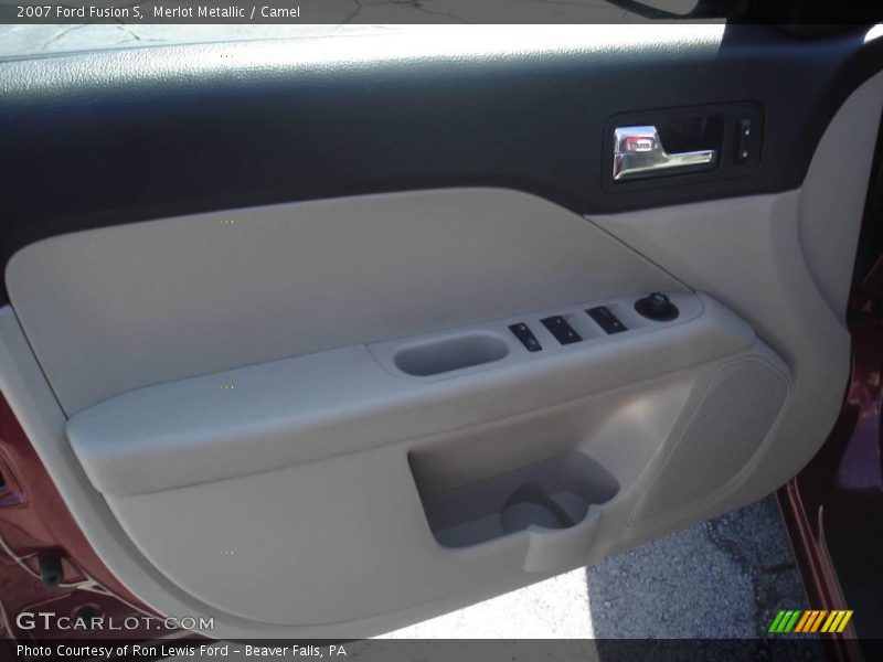 Merlot Metallic / Camel 2007 Ford Fusion S