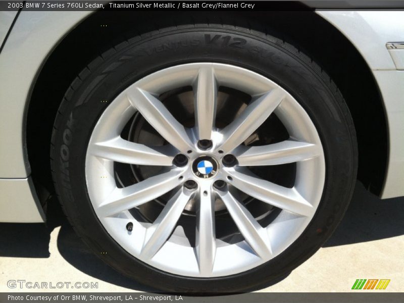  2003 7 Series 760Li Sedan Wheel