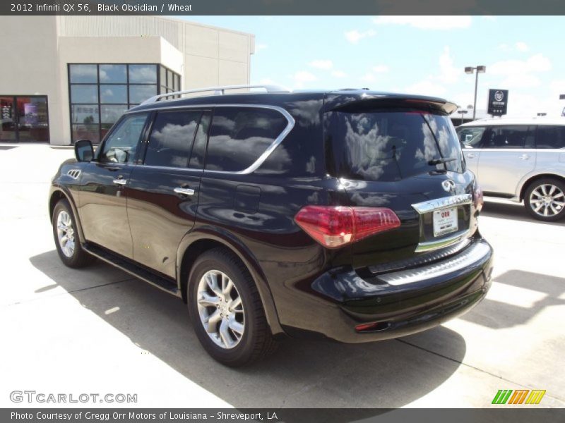 Black Obsidian / Wheat 2012 Infiniti QX 56