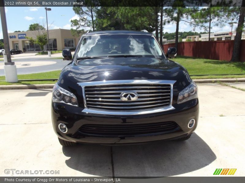 Black Obsidian / Wheat 2012 Infiniti QX 56