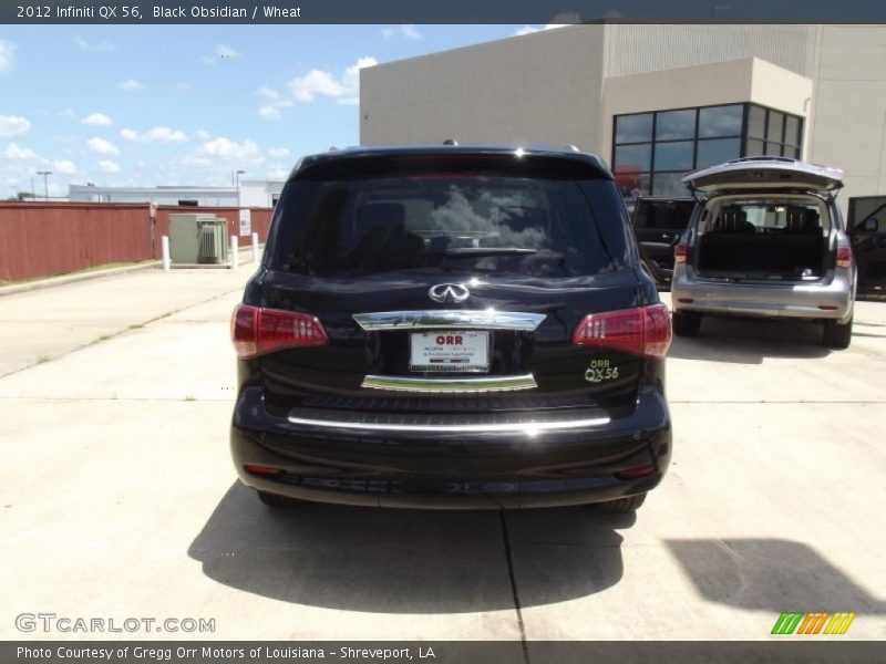 Black Obsidian / Wheat 2012 Infiniti QX 56