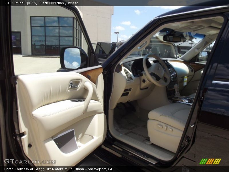 Black Obsidian / Wheat 2012 Infiniti QX 56