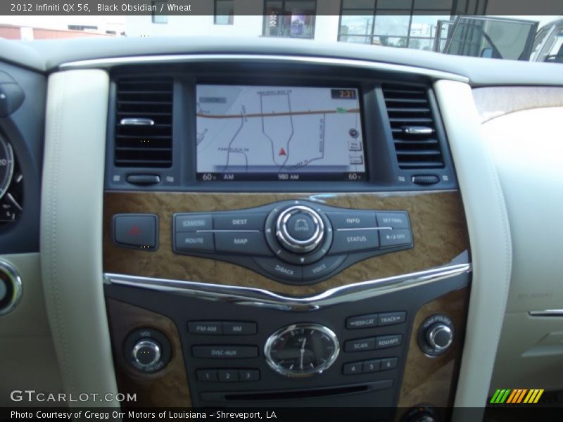 Black Obsidian / Wheat 2012 Infiniti QX 56