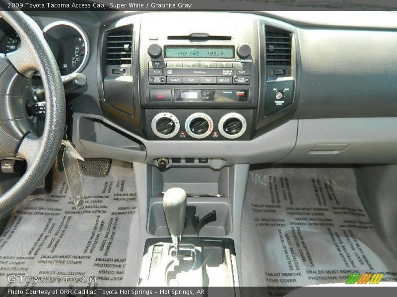 Super White / Graphite Gray 2009 Toyota Tacoma Access Cab