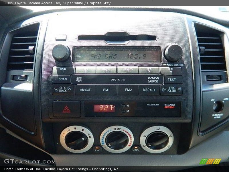Super White / Graphite Gray 2009 Toyota Tacoma Access Cab