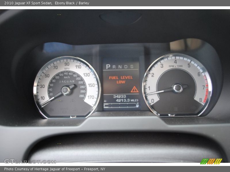 Ebony Black / Barley 2010 Jaguar XF Sport Sedan