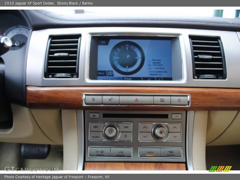 Ebony Black / Barley 2010 Jaguar XF Sport Sedan