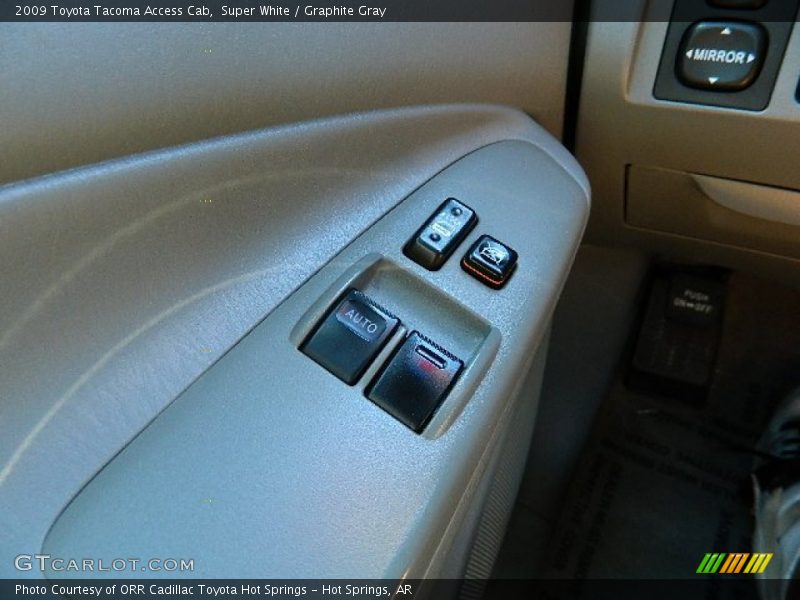 Super White / Graphite Gray 2009 Toyota Tacoma Access Cab