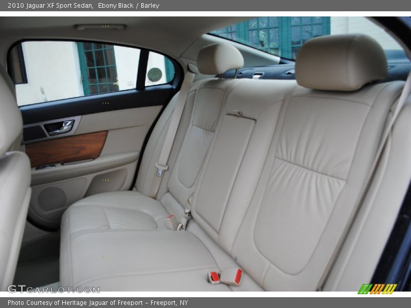 Ebony Black / Barley 2010 Jaguar XF Sport Sedan