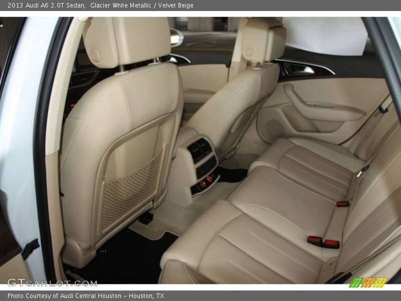 Glacier White Metallic / Velvet Beige 2013 Audi A6 2.0T Sedan