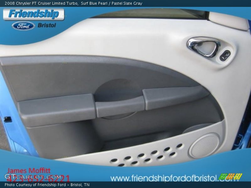 Surf Blue Pearl / Pastel Slate Gray 2008 Chrysler PT Cruiser Limited Turbo