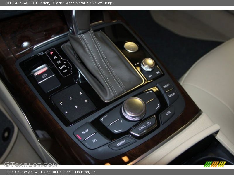 Glacier White Metallic / Velvet Beige 2013 Audi A6 2.0T Sedan