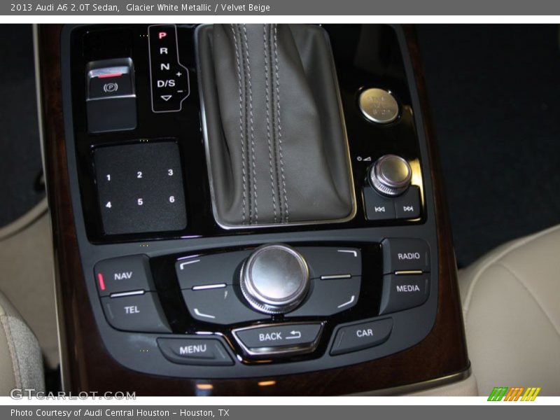 Glacier White Metallic / Velvet Beige 2013 Audi A6 2.0T Sedan