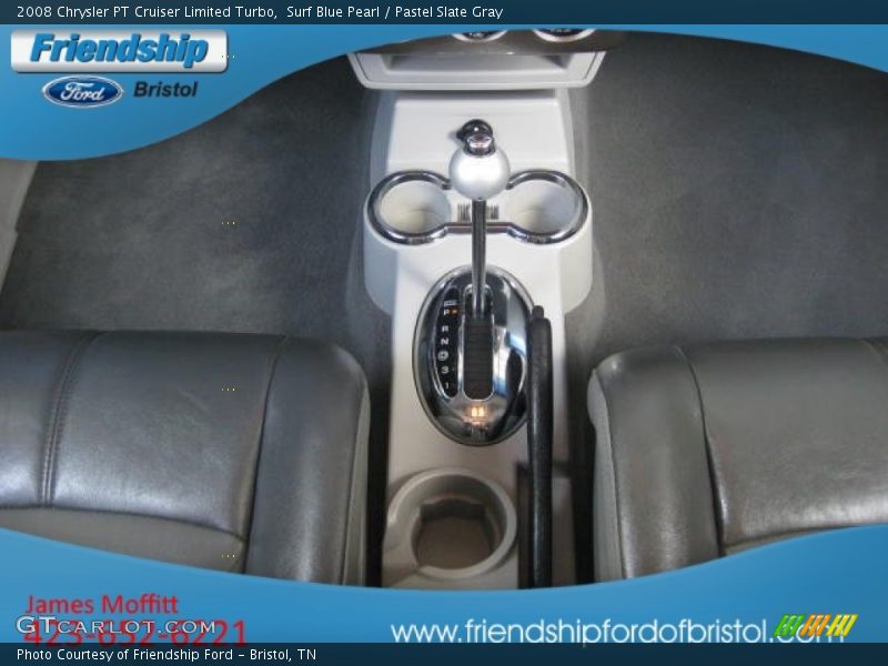 Surf Blue Pearl / Pastel Slate Gray 2008 Chrysler PT Cruiser Limited Turbo