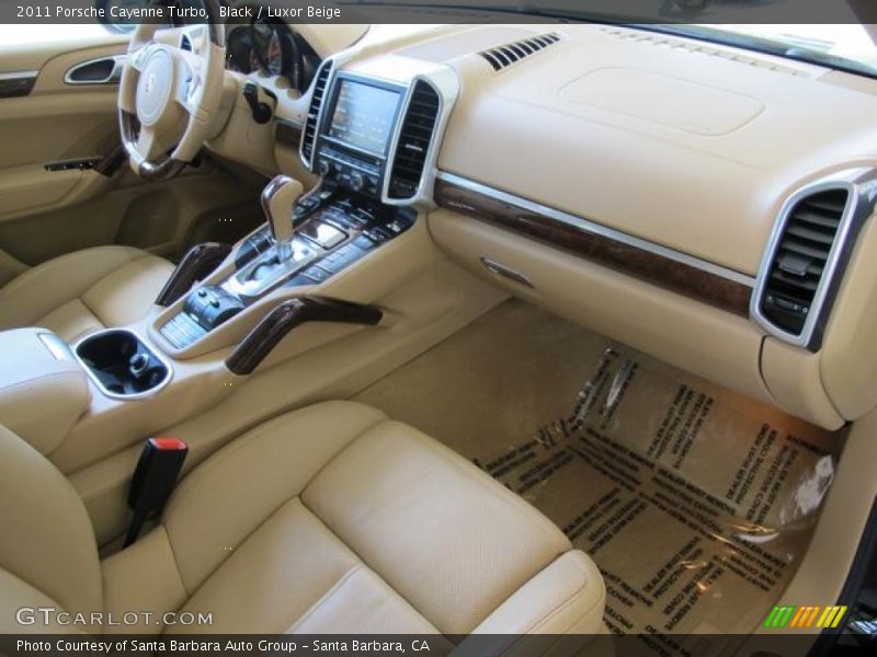  2011 Cayenne Turbo Luxor Beige Interior